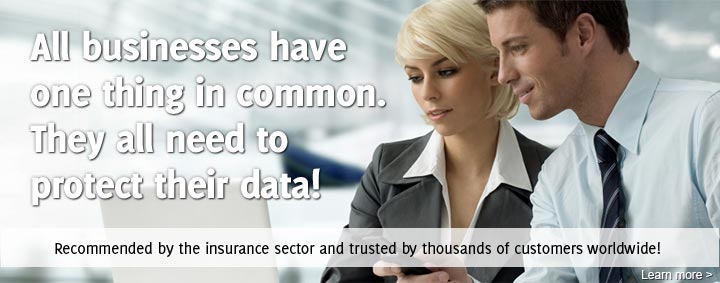 All businesses have one thing in common. They all need to protect their data!